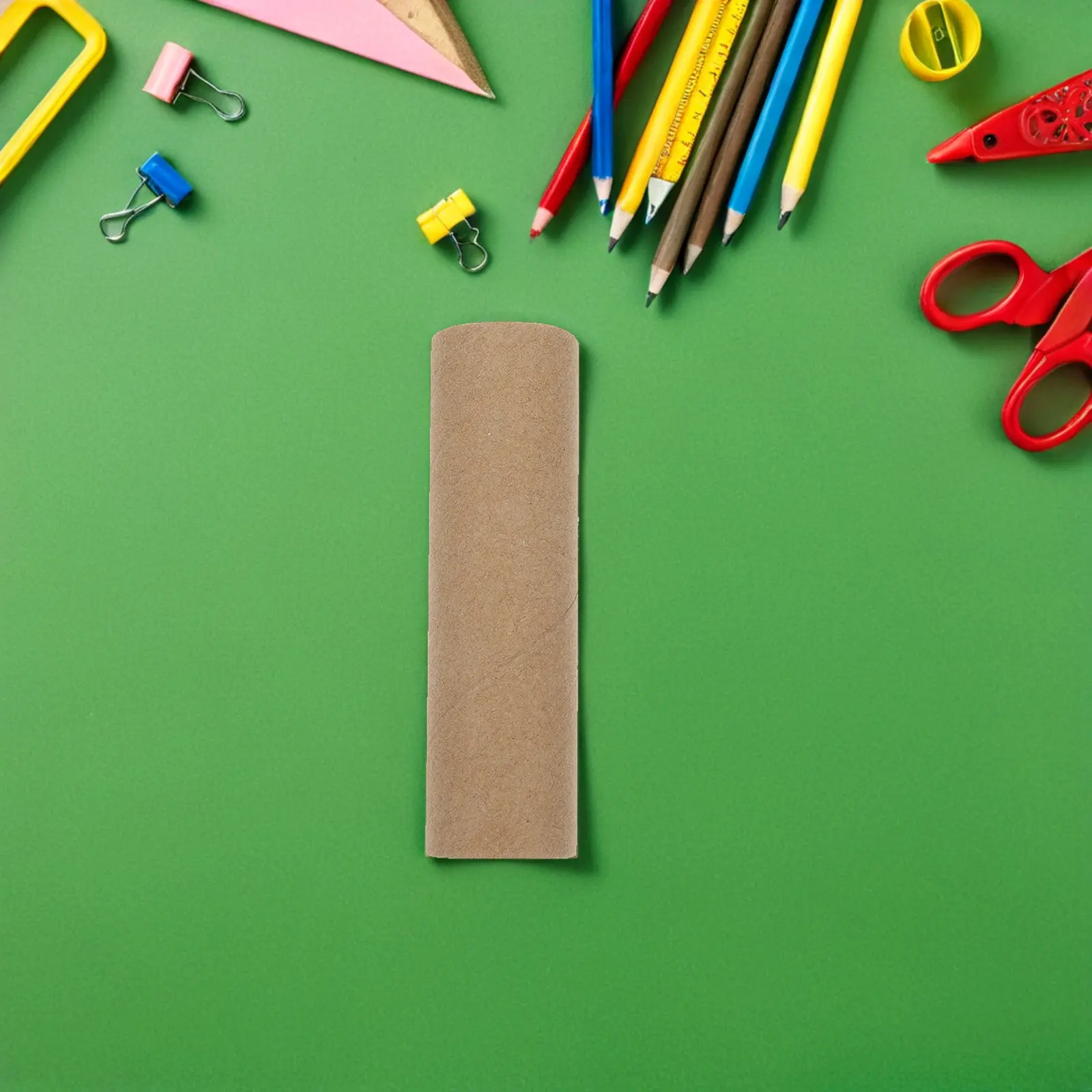 15Pcs 친환경 공예 종이 롤 학교 미술 프로젝트를 위한 강력한 판지 튜브 가족..