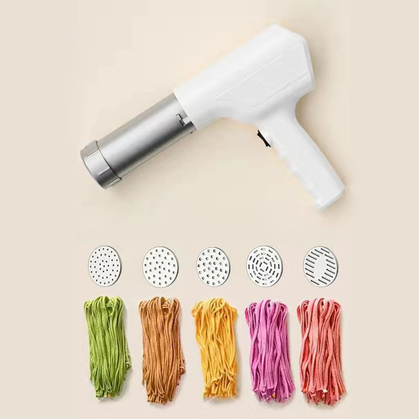 Kitchen tools Cordless Handheld Electric Noodle Maker Automatic Household Pasta Maker Rechargeable Fresh Noodle Grinder Model