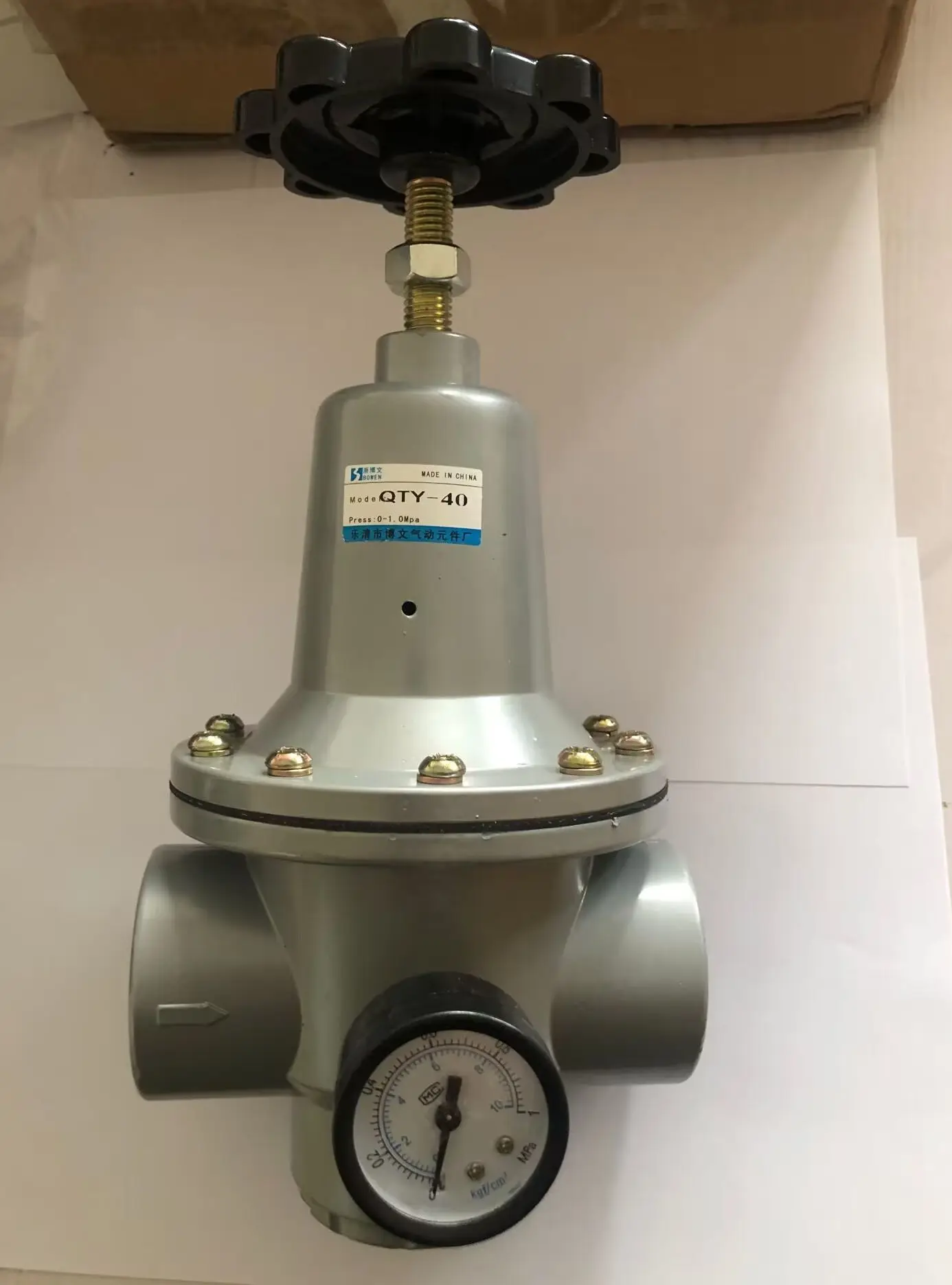 Regulador Pneumático 11 ”bspt da Pressão de ar do Qty40 com Calibre 11000 l Min