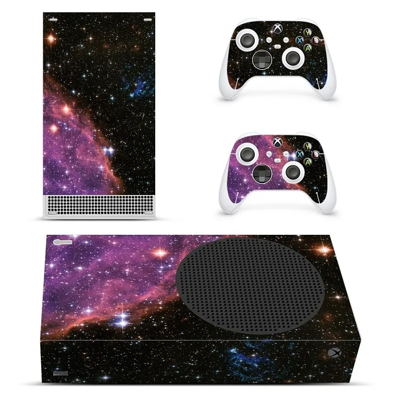 For Xbox Series S Decal Skin Sticker Cover For Xbox Series S Console and 2 Controllers 