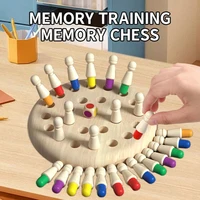 Preschool CHILDREN'S Puzzle Memory Chess Toys, Baby Brain Memory Exercise, Focus Training, Parent-child Games Chess Games 1