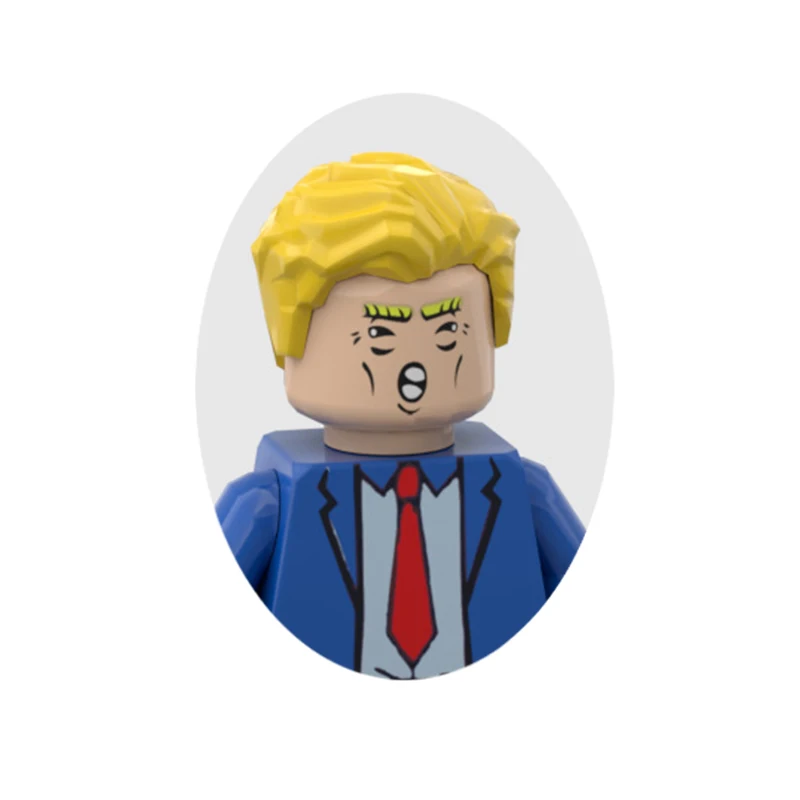 President Donald Trump Figurine Figure Blocks,toy building blocks,action figures
