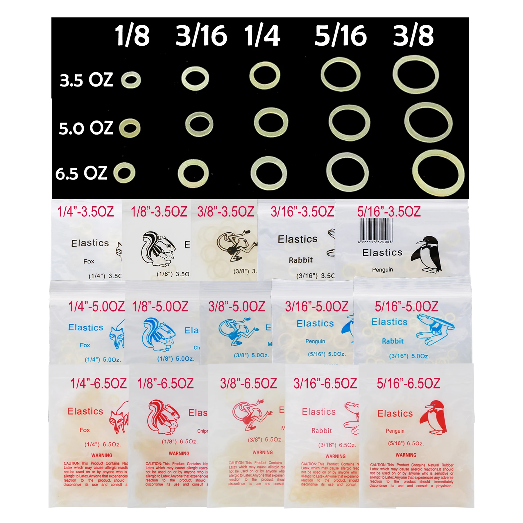 Elastici Modificate Per Laboratorio Dentale 1000 Elastici Ortodontici In Lattice Naturale - Per Apparecchi Dentali, Usati In Odontoiatria E Laboratori Anelli Dentali Lattice - Foto 7