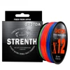 100M Braid PE Fishing Line 8 Strand 12 Strands 0.6#/0.8#/1.0# Far Casting Distance Super Strong  13LB 18LB 25LB 30LB 50LB 92LB 6