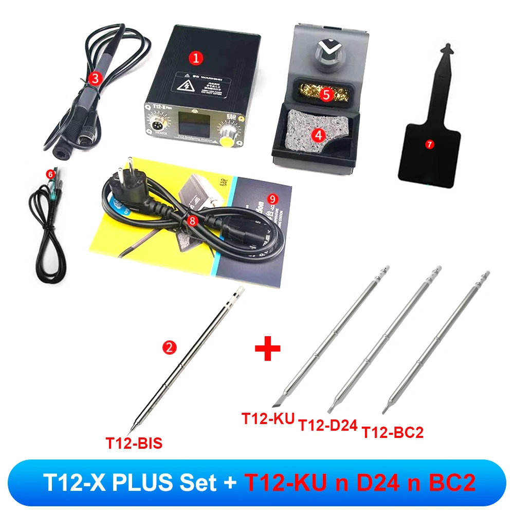 OSS T12-X Plus Solder Station 75W Digital display Constant temperature With T12-