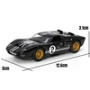 KiNSMART Toy Car Model 1/32 1966 Ford GT40 MKII Racing Rally Alloy Diecast Miniature Vehicle Collection Gift For Children Boy 5