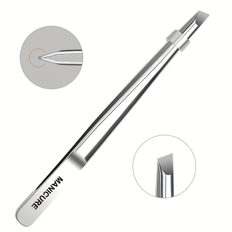 Premium Stainless Steel Precision Tweezers with Non-Slip Grip for Eyebrow Grooming and Eyelash Application