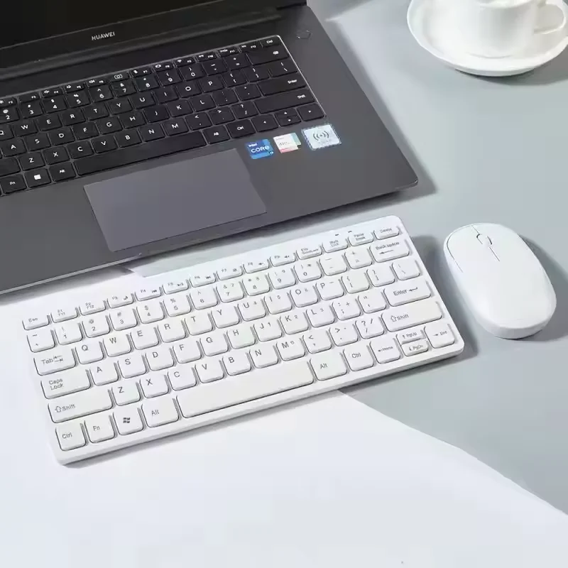 2.4G 무선 키보드 및 마우스 Protable 미니 키보드 마우스 콤보 세트 노트북 노트북 Mac 데스크탑 PC 컴퓨터 스마트 TV PS4