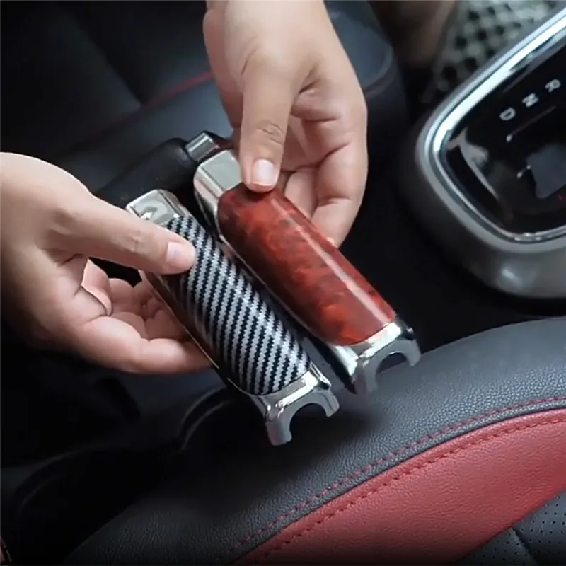 Car Parking Brake Decoration Shell Interior Accessories For Ford Fiesta MK5 MK6 MK7 Flex Ecosport Mk2 D-Max