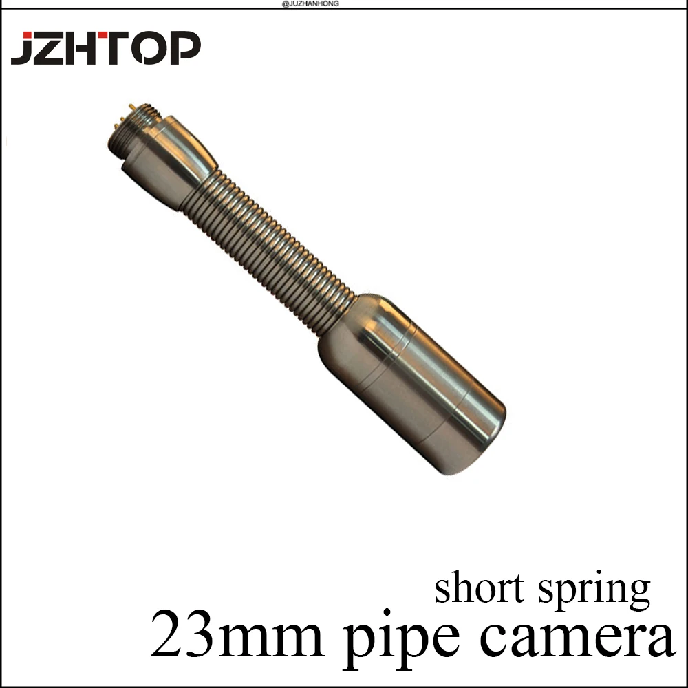 105 Degree View Angle 23mm Pipe Inspection Camera Head Spare Parts Silver Black 2Colors