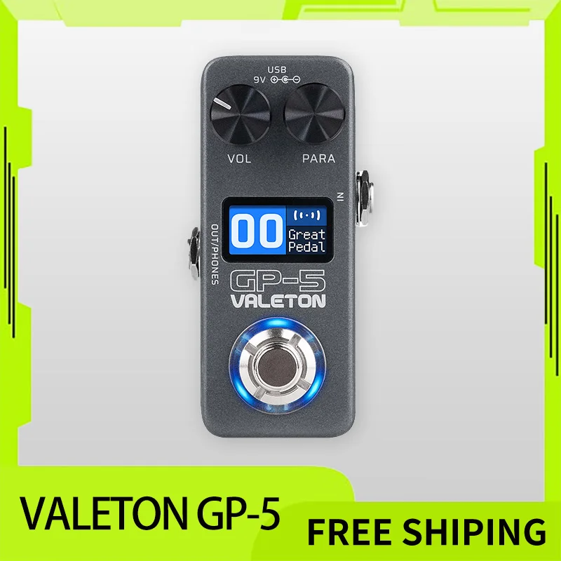ギター VALETON GP-5 Valeton GP-5 Electric Guitar Comprehensive Effects Pedal