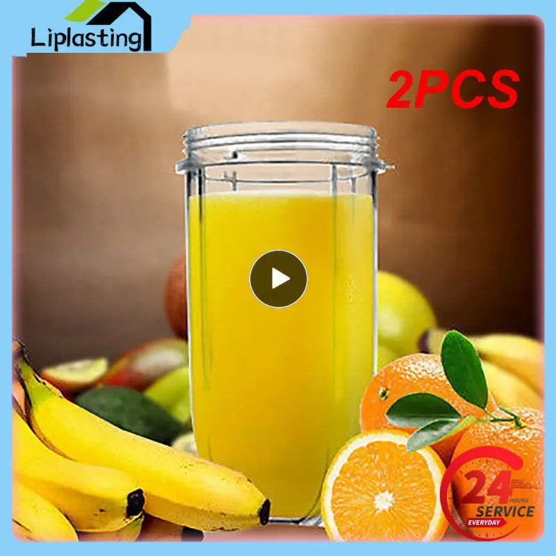 2 Pz 18/24/32Oz Juicer Cup Mug Tazza Di Ricambio Trasparente Per Nutribullet Juicer Parts Juice Extractor Mug Cup 600W/900W