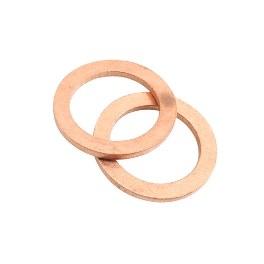 Oil Drain Plug Gasket Oil Drain Plug Seal Washer Sealing Washers 100pcs Oil Drain Plug Crush Washers 007603014106 for Mercedes-Benz A220 -