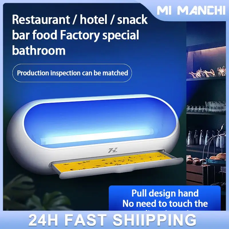 Montaggio A Parete Trappola Per Mosche Elettrica Lampada Antizanzare Led Light Automatic Flycatcher Anti Fly Killer Insect Control Catcher 2024 Nuovo