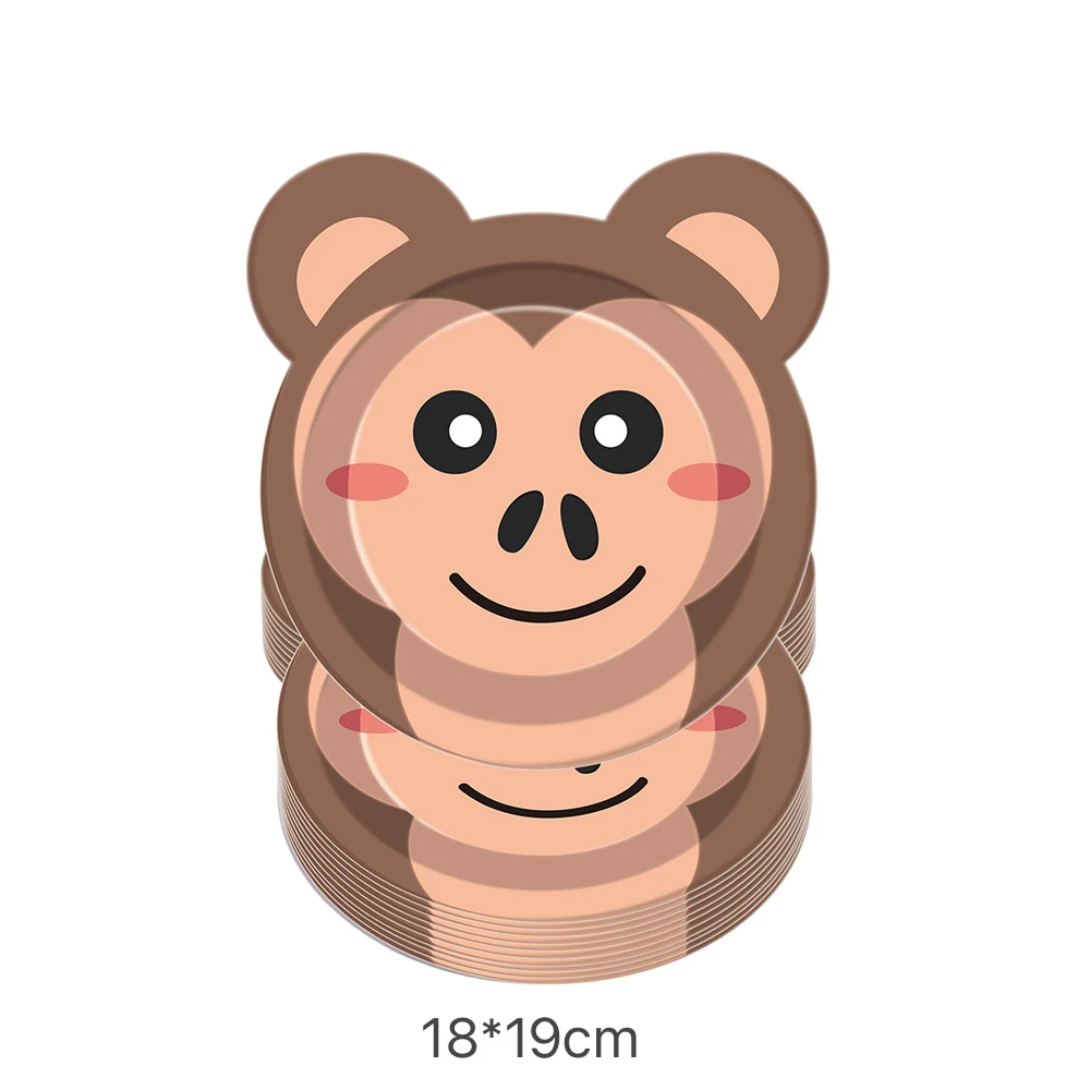 Monkey Paper Plate
