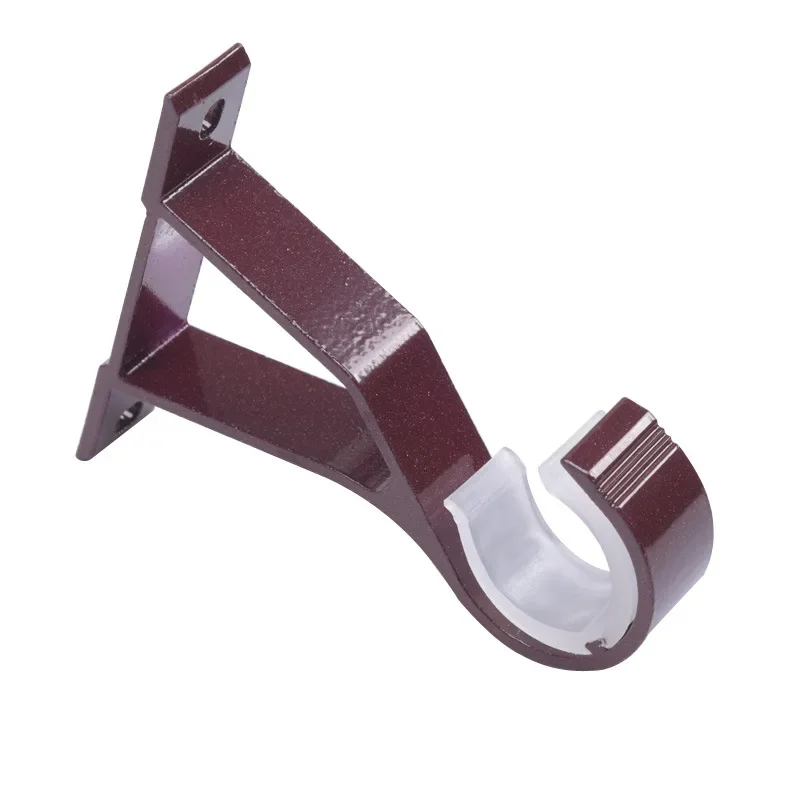 

Aluminium Alloy Curtain Pole Bracket Home Ceiling Curtain Rod Installation Hook