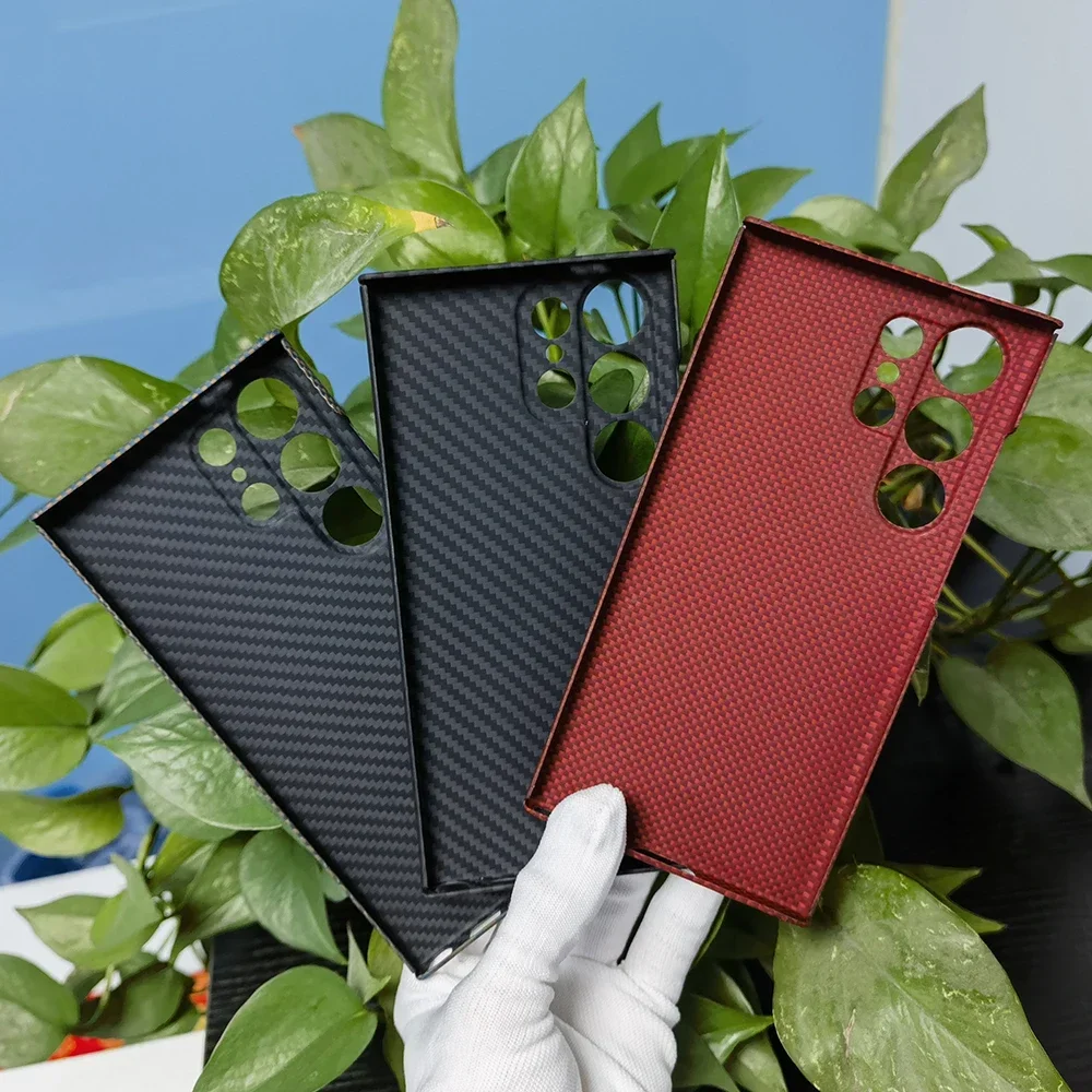 Ультратонкий кевларовый чехол для телефона из чистого углеродного ...