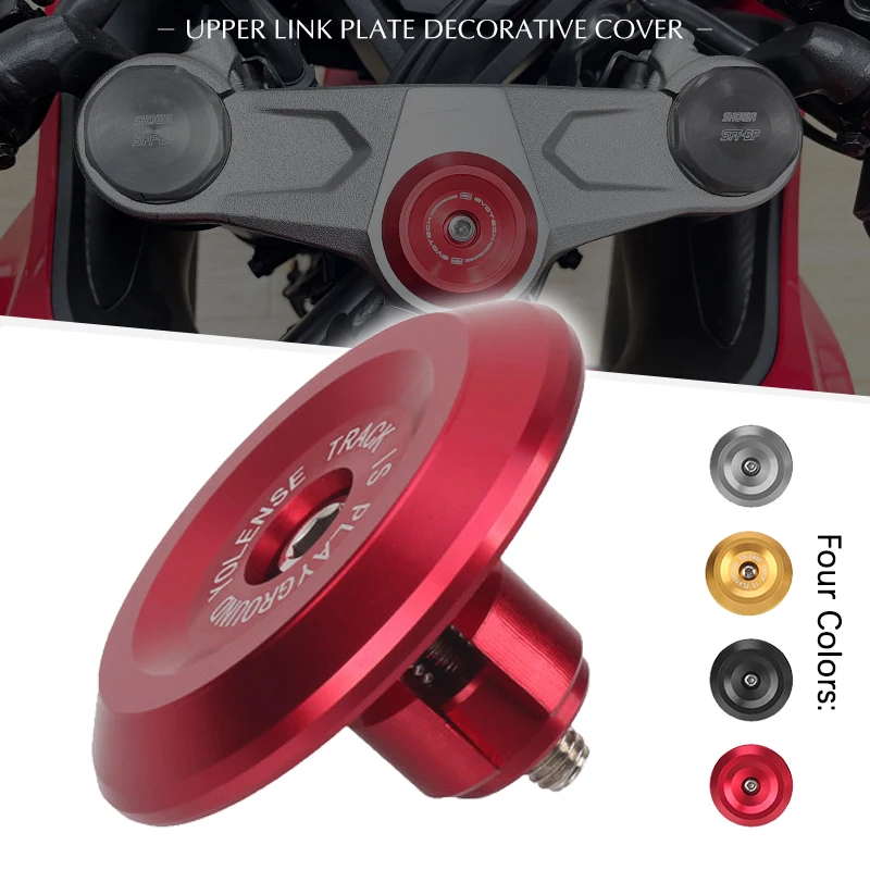 

For HONDA CBR650R CB650R CBR650F CB650F Motorcycle Accessorie Upper Connecting Plate Screw Cap Front Fork Connecting Plate Cover