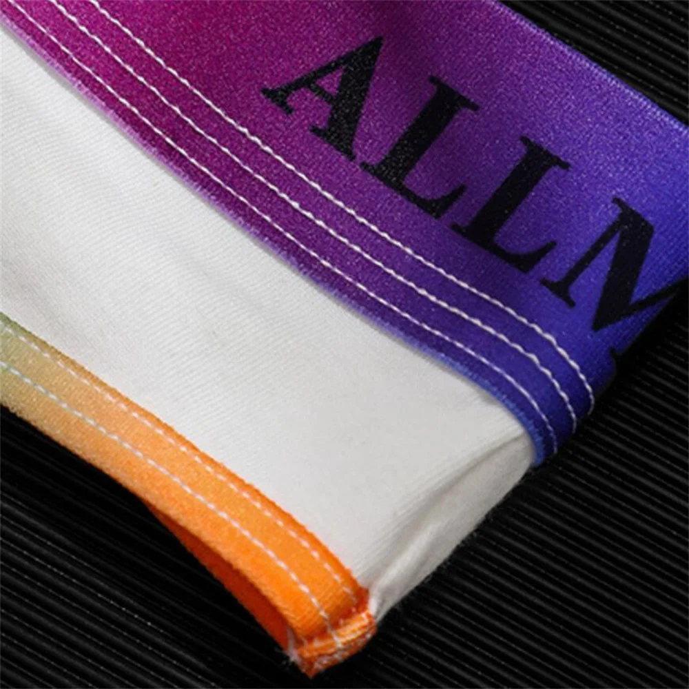 2 Pcs/pack Sexy Panties Cotton for Women Thong Rainbow Color Underwear Ladies Elasticity G-string Briefs 6