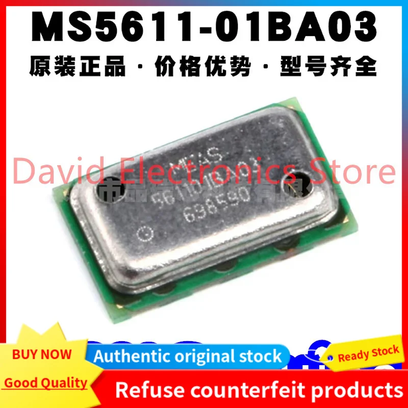 

5PCS New original MS5611-01BA03 packaging QFN8 digital pressure sensor chip code 561101BA03