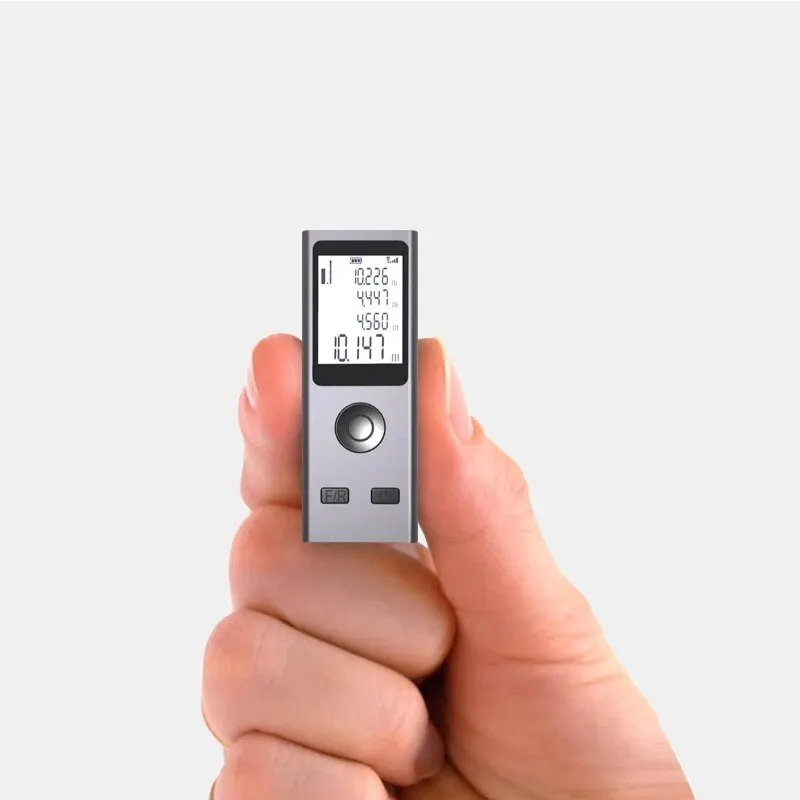 Laser Rangefinder Digital Tape Measure Laser Ruler USB Charge Aluminum Alloy Fuselage Measuring Distance 30/50/60m laser rangefinder