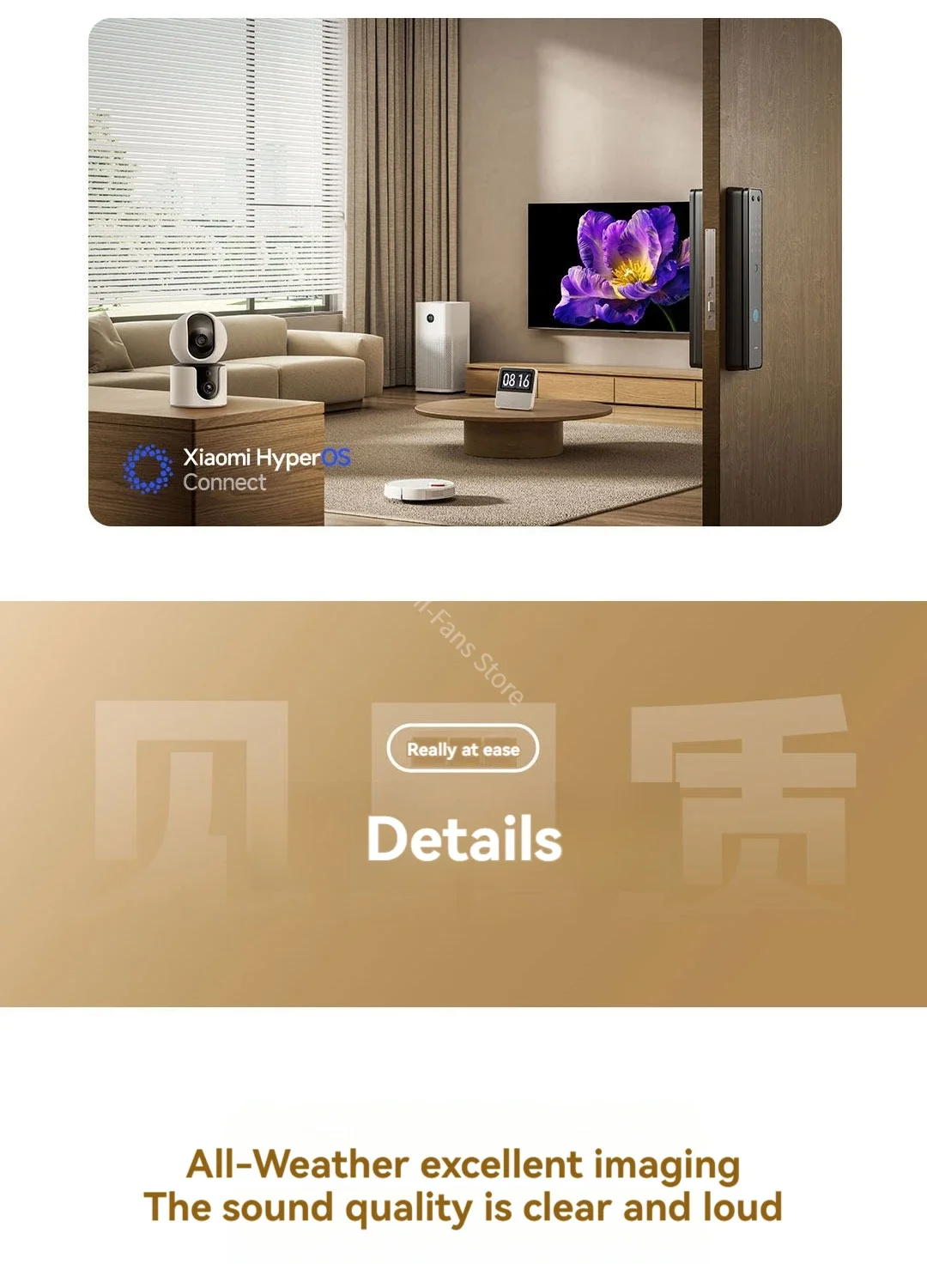 Gadgetoo Xiaomi Smart Camera C300 Dual Lens Version