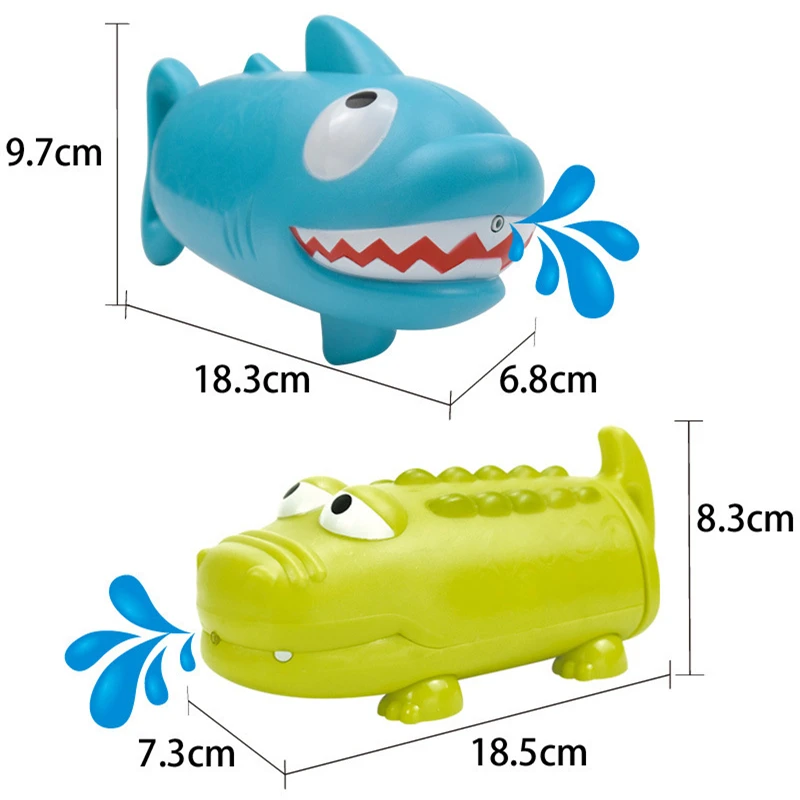 Summer Water Guns Kids Toys Animal Pistol Blaster Outdoor Games Swimming Pool For Children