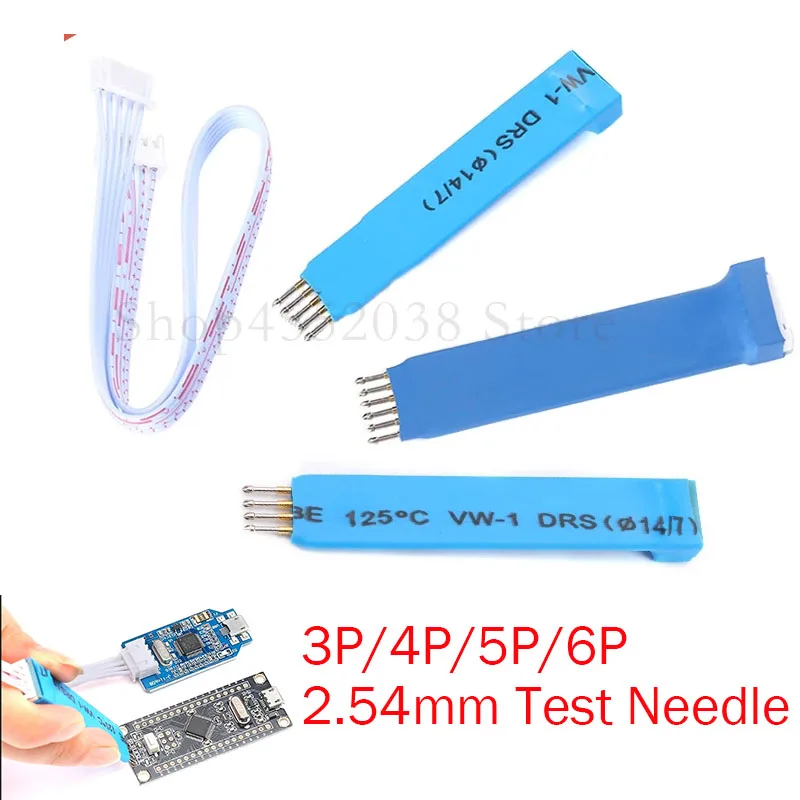 2-54mm-3P-4P-5P-6P-Test-Needle-Program-Programming-STC-STM32-STM8 ...