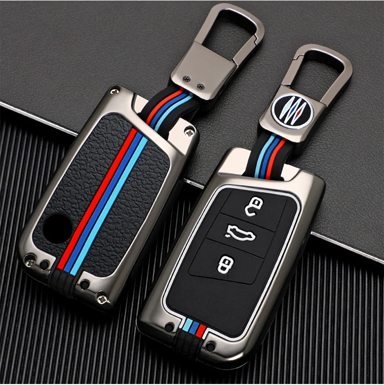 Portachiavi in lega Cover chiate/telecomando per Volkswagen Polo Golf 7 VW Magotan Passat B8 per Skoda Superb A7 accessori Auto -