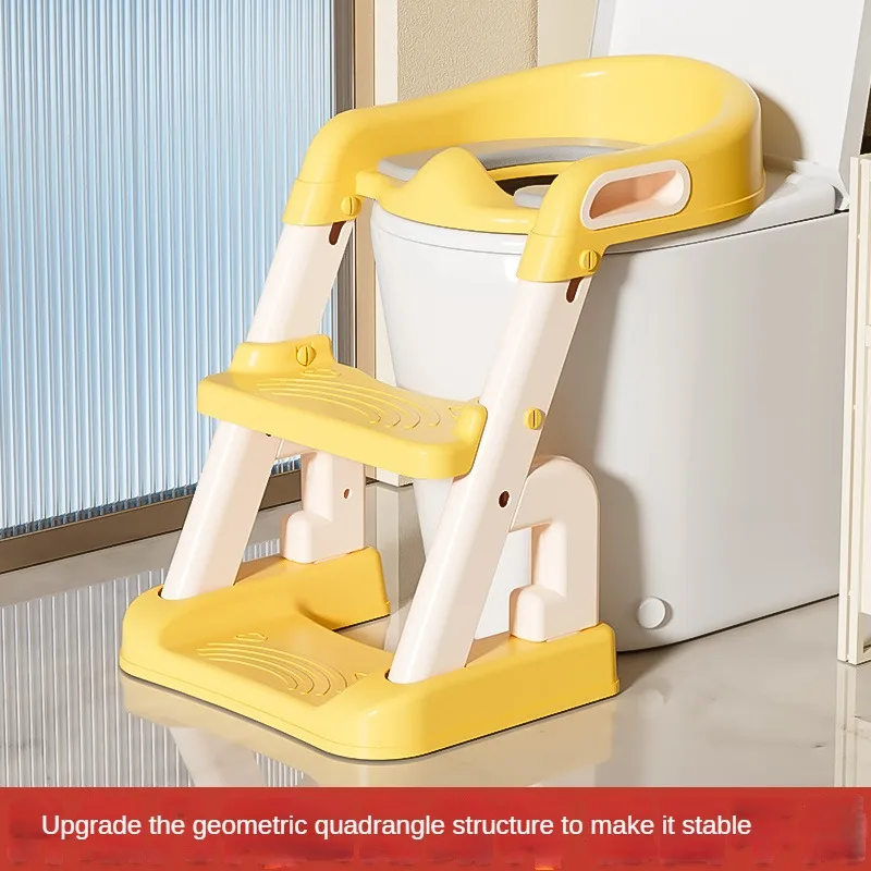 Assisted Toilet Ladder Children's Toilet Seat Ring Products Baby Ladder Folding Toilet To Get Rid of Diapers