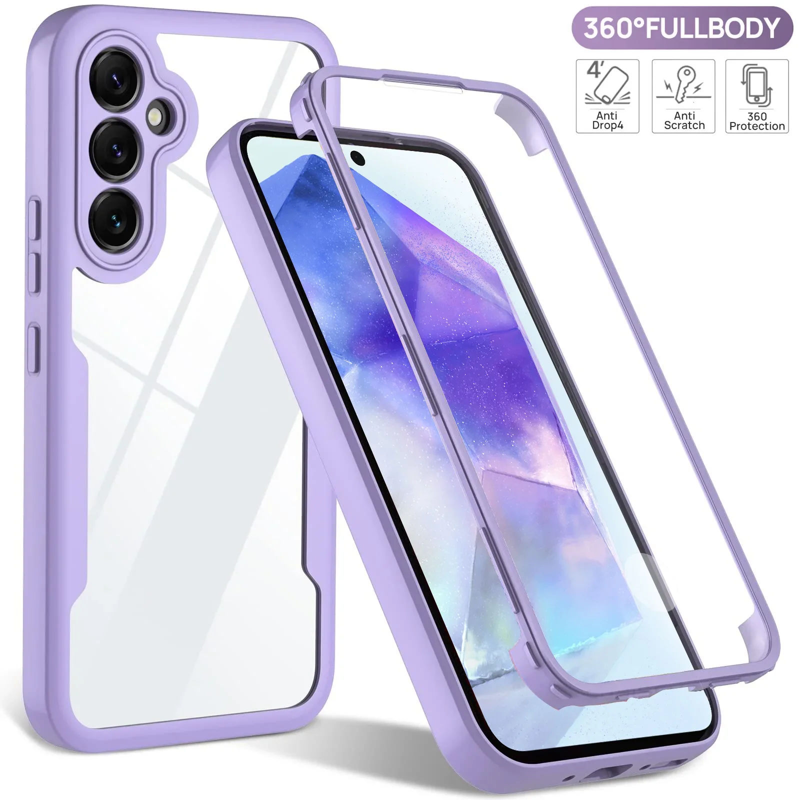 Premium 360° All-Inclusive Anti-Fall Screen Protect Case