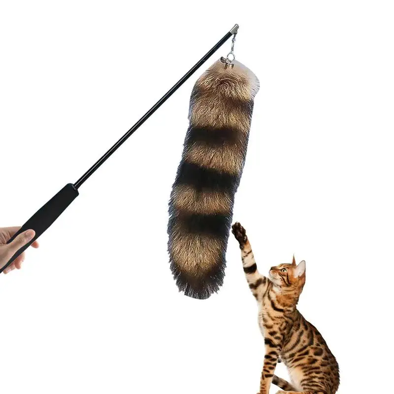 

Cat Toys Feather Toy Three-section Retractable Cat Wand Cat Toys For Indoor Cats Kitten Toy For Indoor Cats Cat Care To Relieve