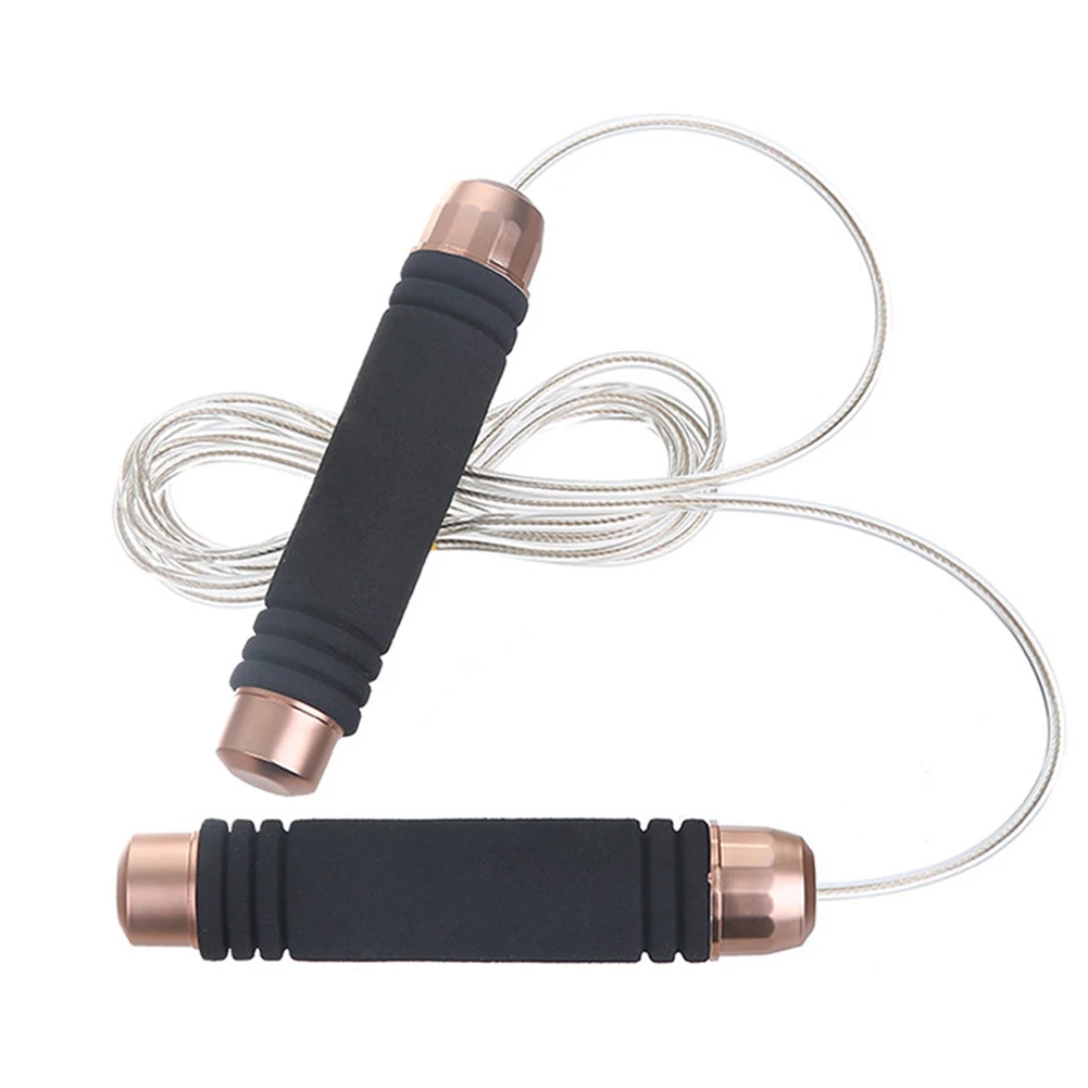 

Jump Rope Skipping Ropes Gym Fitness Training Equipment Weighted Fast Speed Steel Wire Kid Adult Crossfit Workout for Boxing MMA