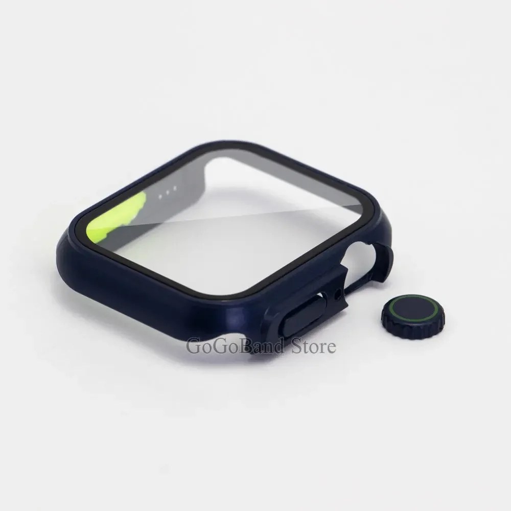 Enhanced Protective Case for Apple Watch - Sleek Design with Durable PC Material