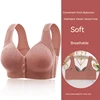 Thin Tank Top Pregnant Women's Breastfeeding Bra Comfortable Fixed Cup Front Open Button Large Size Steel Ring Free Underwear 6