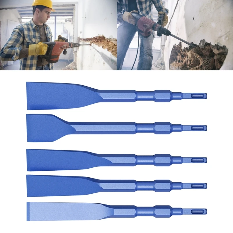 

Efficient Chisels Suitable for Wall Openings Brick Removal on Construction Site 40JE