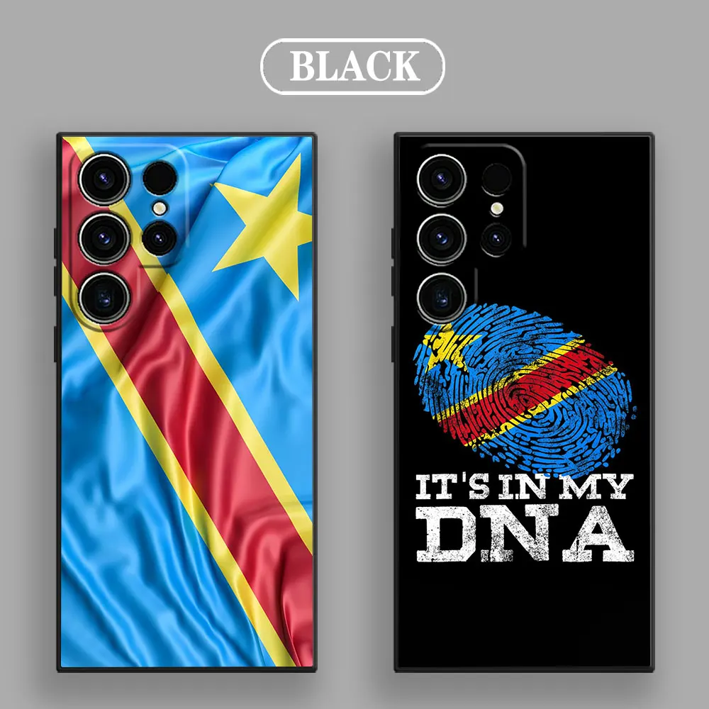 Democratic Republic of Congo Flag Silicone Phone Case