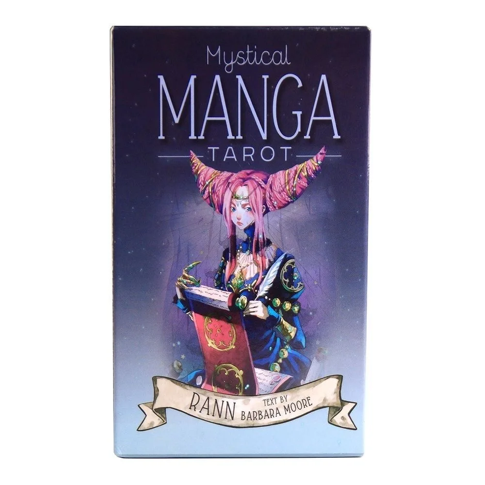 Mystical Manga Tarot Cards Deck Oracle English Visions Divination Edition Borad Playing Games 6