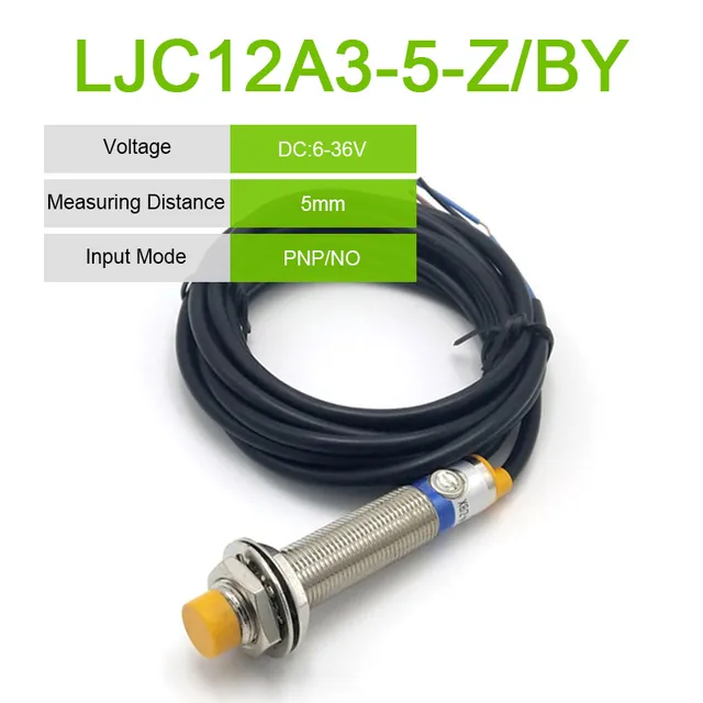 Interruttore Sensore Di Prossimità Capacitivo Diametro Testa 30 Mm LJC30A3- HZ/BX Distanza Di Rilevamento 25 Mm NPN NO A 3 Fili CC 6-36 V (Color : LJC30A3 H ZAX