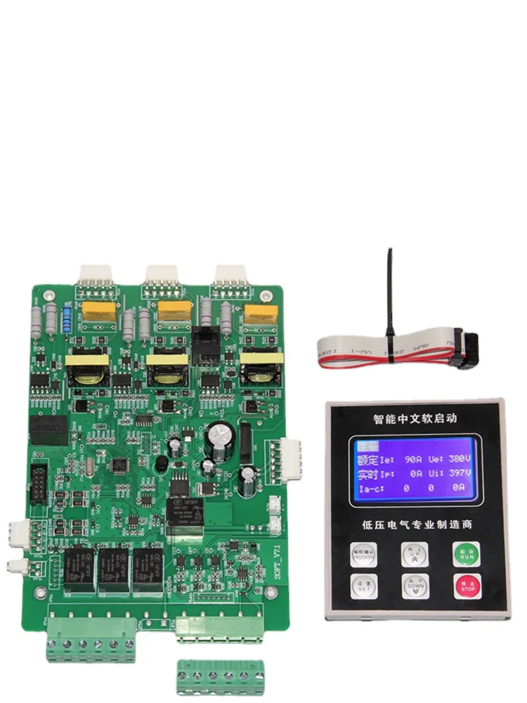 

Soft Starter/Cabinet Main Control Board Driver Board Circuit Board Display Screen Bypass Online Universal 15 -- 630kw