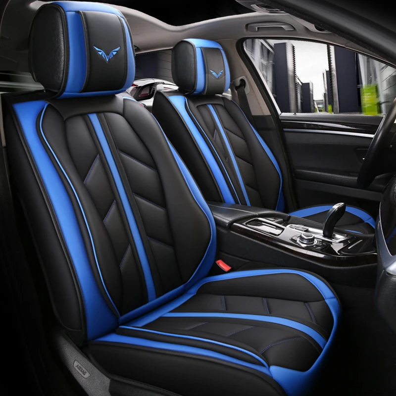 

5 Seats High Quality Universal Car Leather Seat Cover For Bmw E46 E90 E21 E30 E36 E91 E92 E93 F30 F31 F34 F35 Auto Accessories