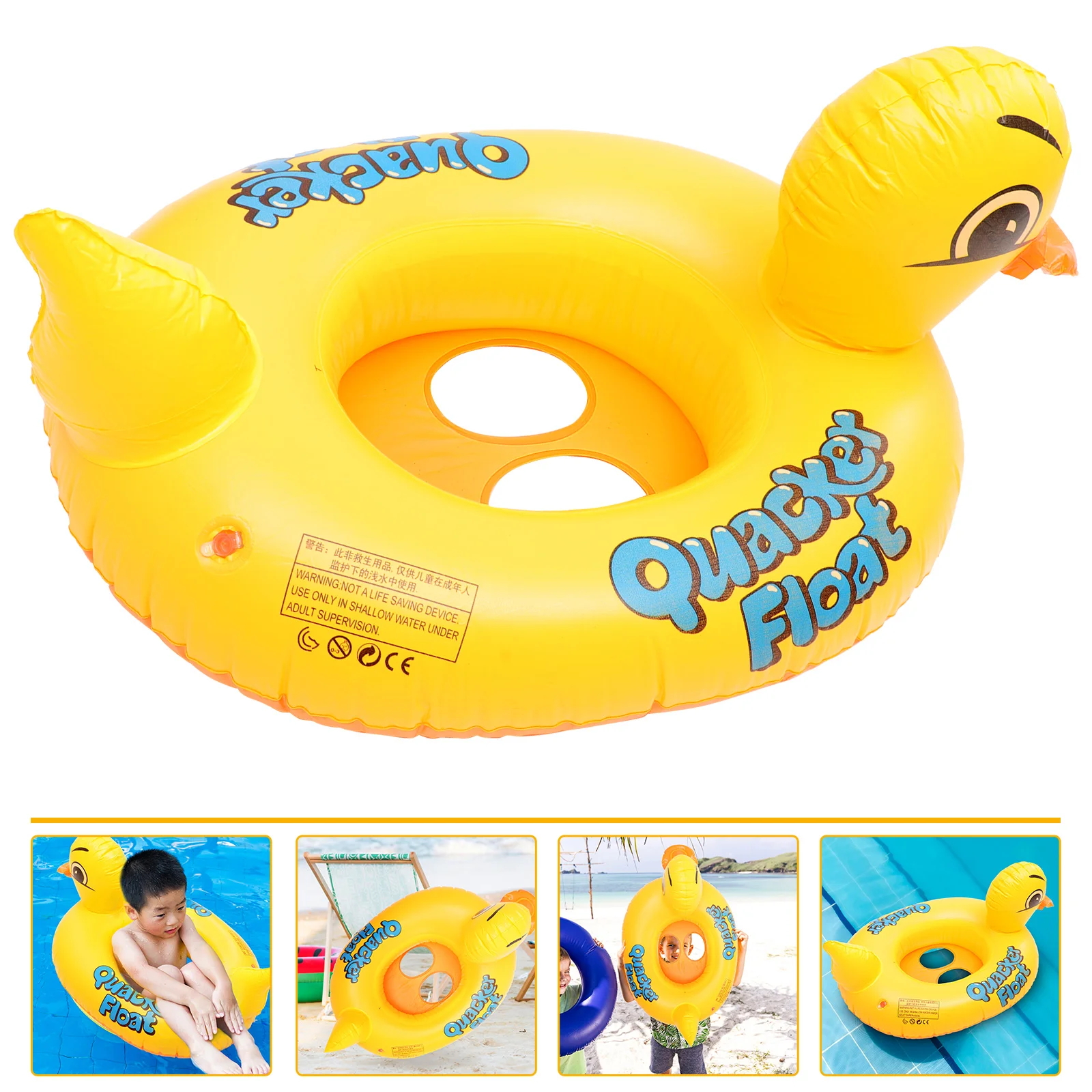 

1PC Adult Kid PVC Shaped Floating Inflatable Swimming Ring Mounts Floating Beach Swimming Ring Inflatable Ring
