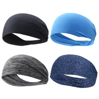 1-5pcs Sweatband for Men Women Elastic Sport Hairbands 3