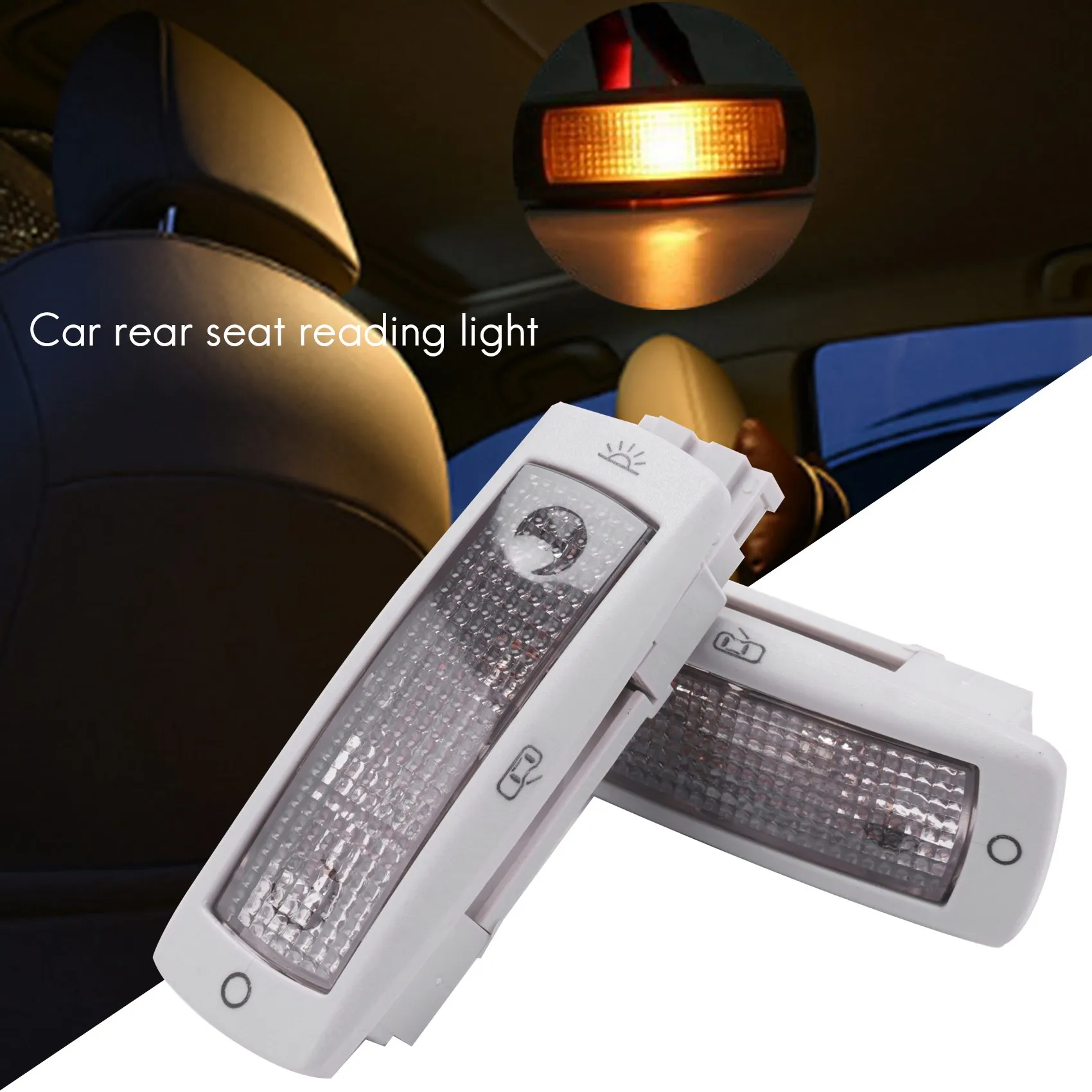 Rear Reading Map Dome Light Ceiling Lamp 3B0947291B For Golf Passat Beetle Tiguan Caddy Skoda
