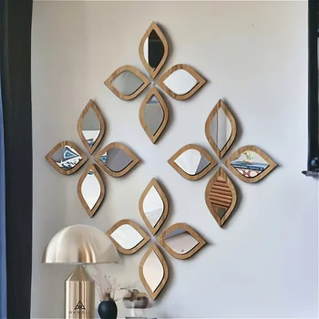 Boho Tear-Shaped Mirrors 1
