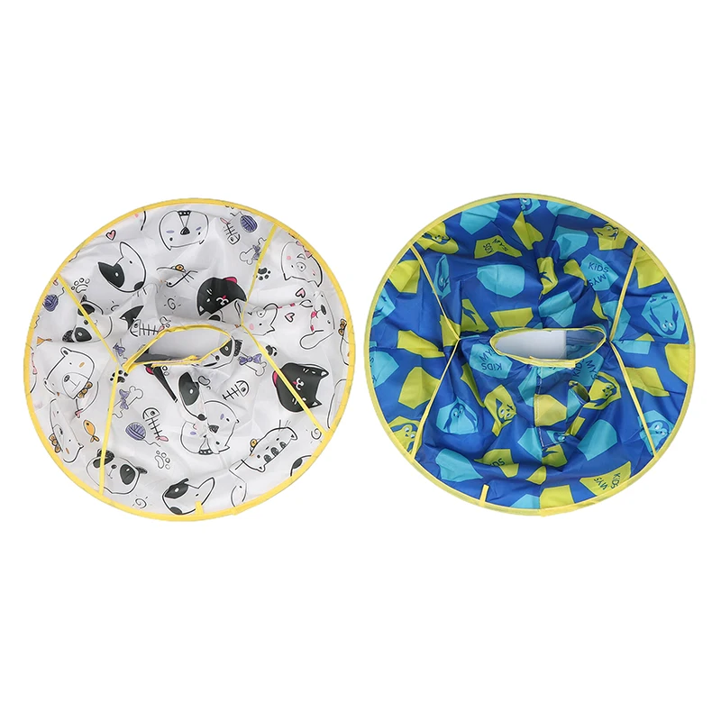 어린이 이발 가운 미용사 앞치마 망토 이발사 앞치마 미용사 헤어 커팅 케이프 ..