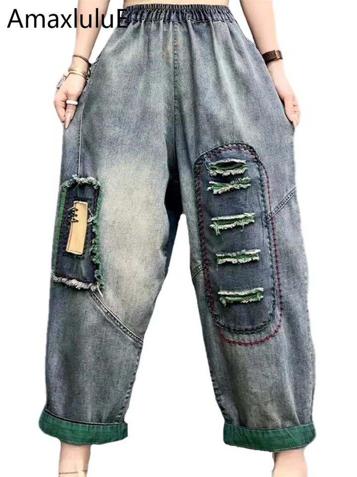 パンツ pan denim baggy roll pants edit for lulu パンツ pan denim