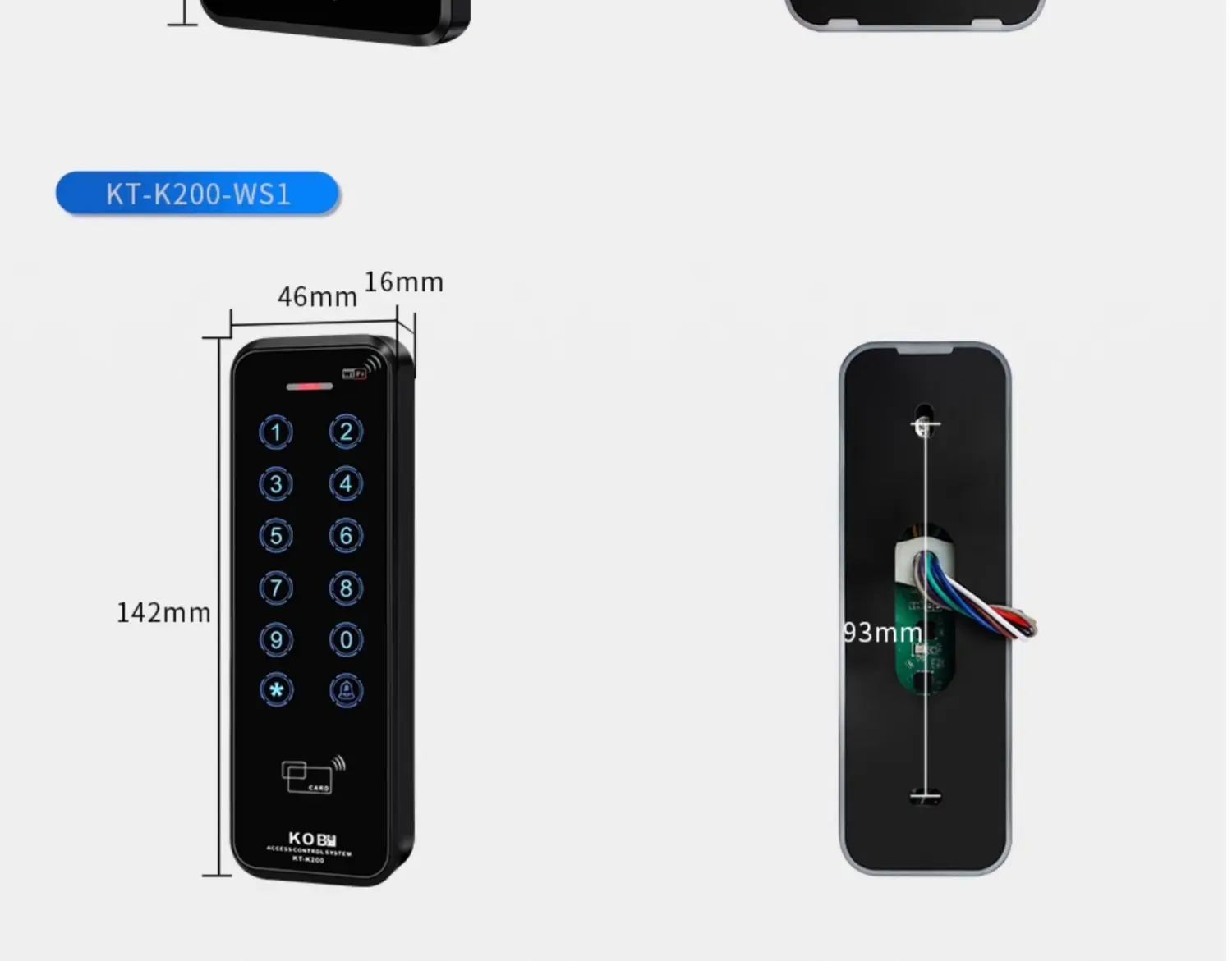 outdoor waterproof fingerprint access control machine metal facial recognition a
