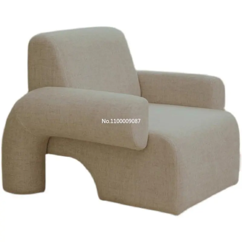 

Nordic modern minimalist luxury retro designer leisure lazy chair fabric small apartment single person sofa chair