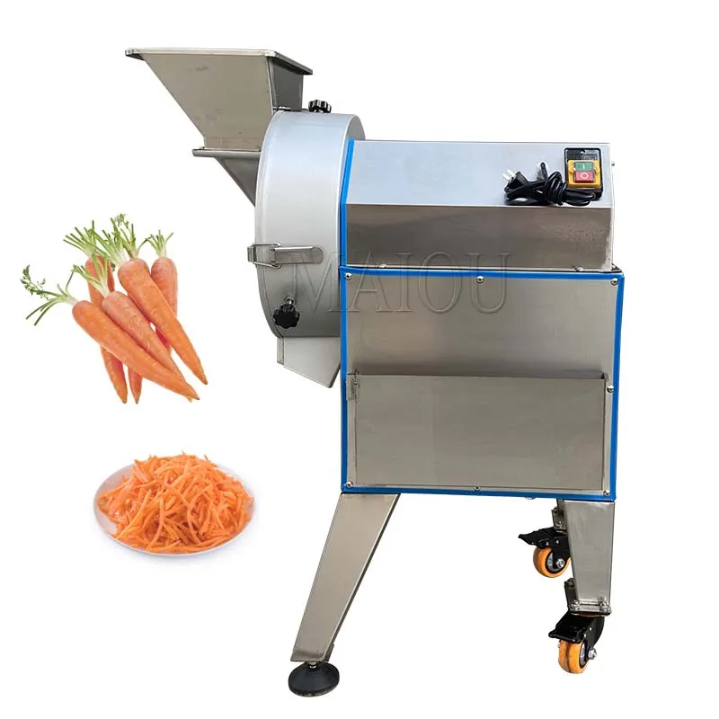 

Commercial Multi-Function Vegetable Shredder Dicing Cutting Machine Slicing Maker Stainless Steel Single Head Potato Cutter